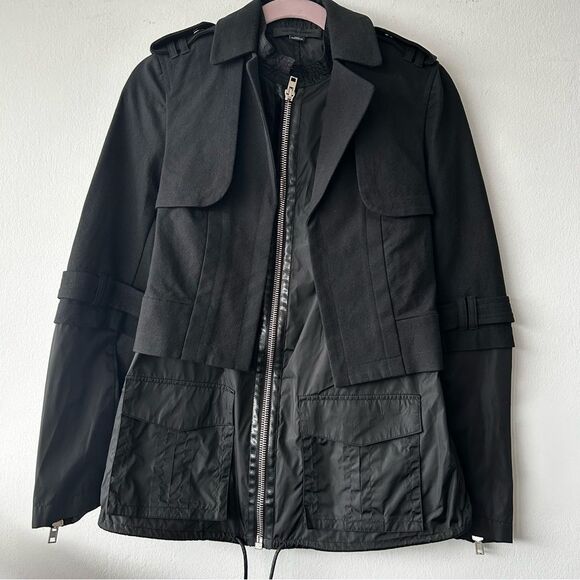 Alexander Wang Utility Jacket Two layers-one jacket in black - Picture 1 of 11